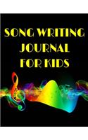 Song Writing Journal for Kids
