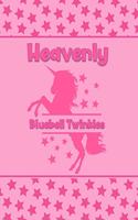 Heavenly Bluebell Twinkles: Personalized Draw & Write Book with Her Unicorn Name - Word/Vocabulary List Included for Story Writing