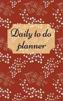 Daily to do planner: To-Do List Notebook, Planner, Daily Checklist, 6x9 inch