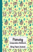 Primary Composition Notebook, Story Paper Journal