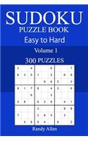 300 Easy to Hard Sudoku Puzzle Book