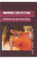 Mnemonic Love in a Year