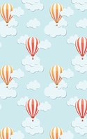 Cloud Notebook: Hot Air Balloon Journal Book Lined Ruled Book Page Paper For Kids Teen Girl Boy Women Men Great For Writing Cute Diary Note Pad Planner School Colle(19 Cloud Notebook)