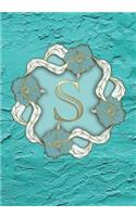 S Monogram Notebook
