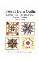 Kansas Barn Quilts Coloring Book One