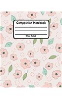 Composition Notebook Wide Ruled