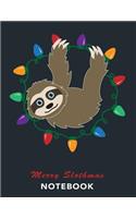 Merry Slothmas Notebook