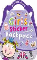 Girls Sticker Backpack