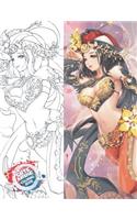 Cute Anime Coloring Book