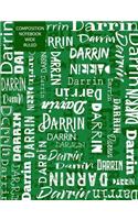 Darrin Composition Notebook Wide Ruled