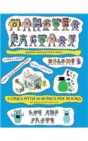 Kindergarten Activity Sheets (Cut and paste Monster Factory - Volume 3): This book comes with collection of downloadable PDF books that will help your child make an excellent start to his/her education. Books are designed(23 Kindergarten Activity Sheets)