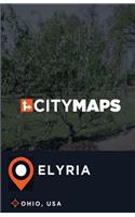 City Maps Elyria Ohio, USA