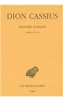 Dion Cassius, Histoire Romaine