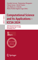 Computational Science and Its Applications - Iccsa 2024