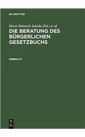 Die Beratung Des BÃ¼rgerlichen Gesetzbuchs, Erbrecht