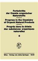 Fortschritte der Chemie Organischer Naturstoffe
