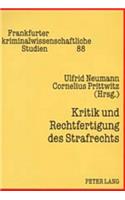 Kritik Und Rechtfertigung Des Strafrechts