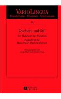 Zeichen und Stil