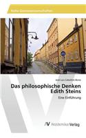 philosophische Denken Edith Steins