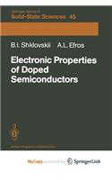Electronic Properties of Doped Semiconductors