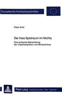 Der Freie Spielraum Im Nichts