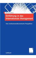 Einführung in Das Internationale Management