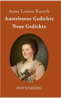 Auserlesene Gedichte / Neue Gedichte