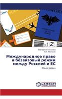 Mezhdunarodnoe Pravo I Bezvizovyy Rezhim Mezhdu Rossiey I Es