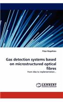 Gas detection systems based on microstructured optical fibres