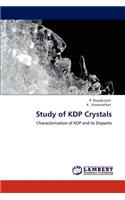 Study of Kdp Crystals