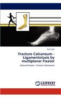 Fracture Calcaneum - Ligamentotaxis by multiplaner Fixator