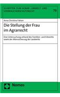 Die Stellung Der Frau Im Agrarrecht