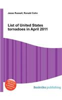 List of United States Tornadoes in April 2011