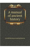 A Manual of Ancient History