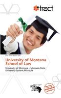 University of Montana School of Law: (English)