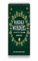 Mandla Wonders - An Artistic Colouring Adventure (A5 Size) (Mandala 03)