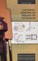 Electricidad y magnetismo: 300 problemas tipo test resueltos