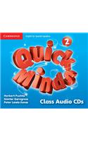 Quick Minds Level 2 Class Audio CDs Spanish Edition