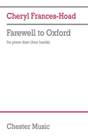 Frances-Hoad: Farewell to Oxford for Piano Duet (4 Hands)
