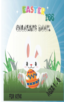 Easter Egg Coloring Book for Kids Ages 1-4