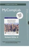 MyCompLab with Pearson eText -- Standalone Access Card -- For Backpack Writing