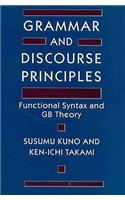 Grammar and Discourse Principles: Functional Syntax and GB Theory