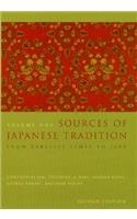 Sources of Japanese Tradition