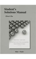 Student's Solutions Manual for Statistics for Business