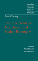 Anne Conway: The Principles of the Most Ancient and Modern Philosophy