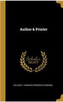 Author & Printer