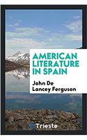 American Literature in Spain