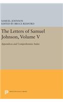 The Letters of Samuel Johnson, Volume V