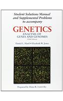 Genetics: Student Solutions Manual: Analysis of Genes and Genomes