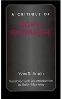Critique of Moral Knowledge